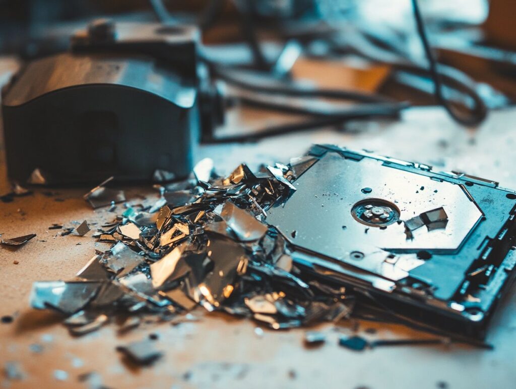 Potential Risks of DIY Hard Drive Destruction