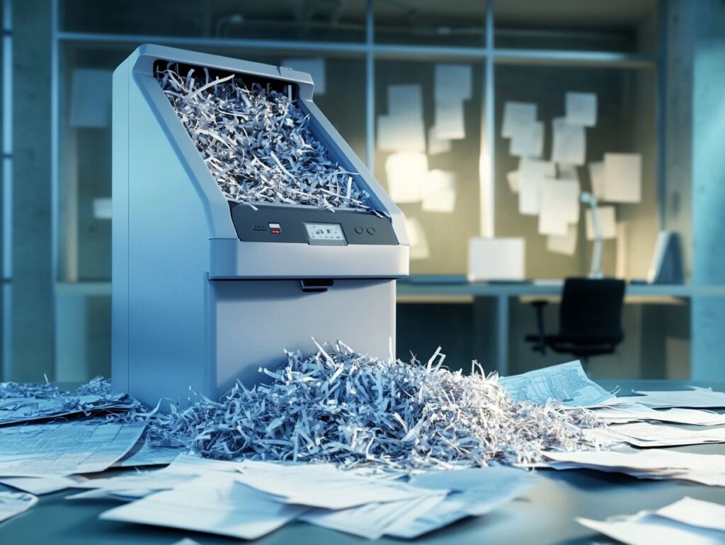 The Process of Legal Document Shredding