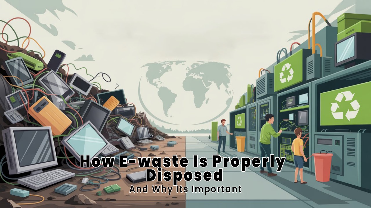 How E-Waste Is Properly Disposed And Why Is Its Important