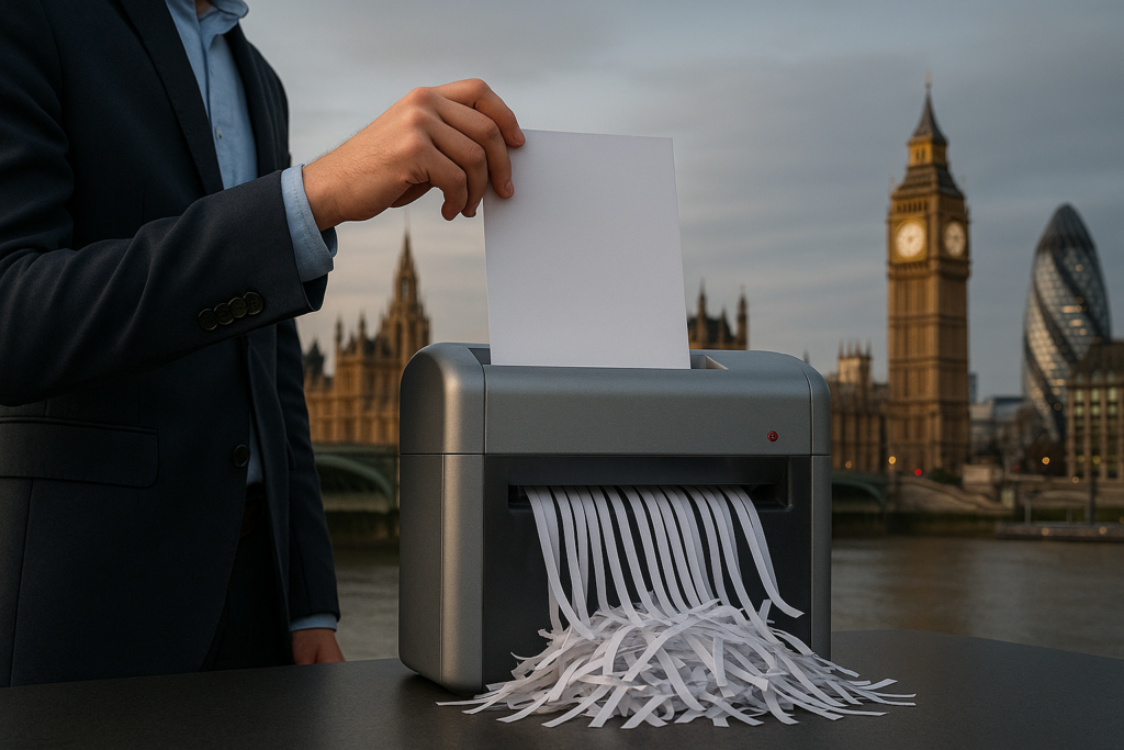 Beyond Paper – Shredding for Digital and Product Waste