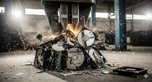 Effective Method - ISO 27001 Hard Drive Destruction