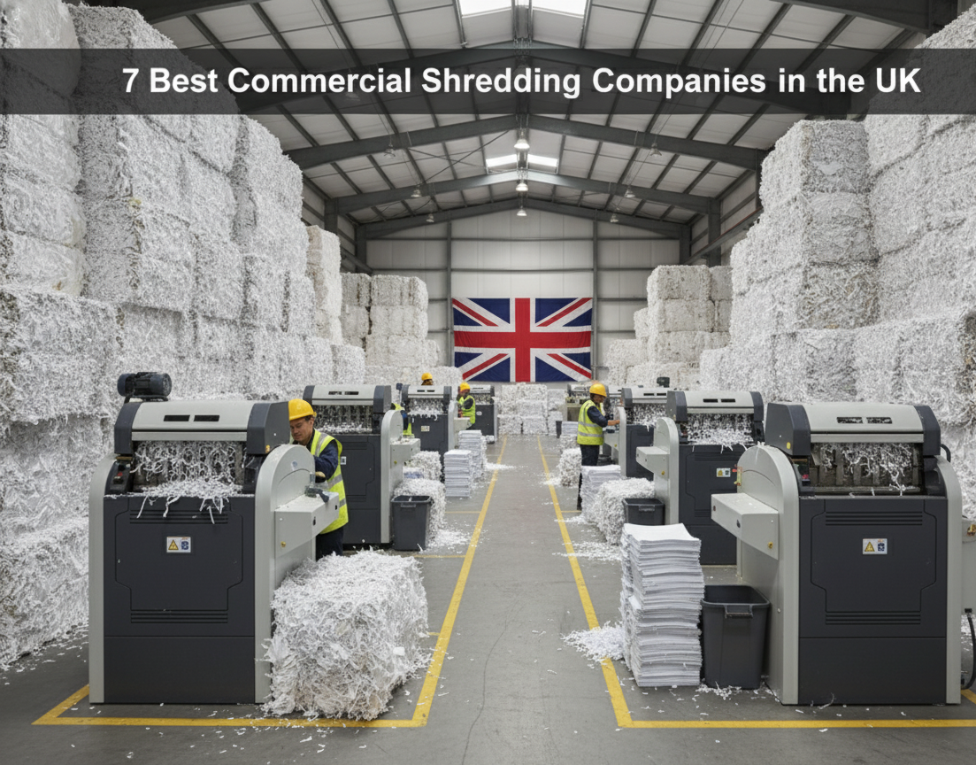 7 Best Commercial Shredding Companies in the UK
