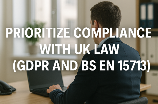 Prioritize Compliance with UK Law