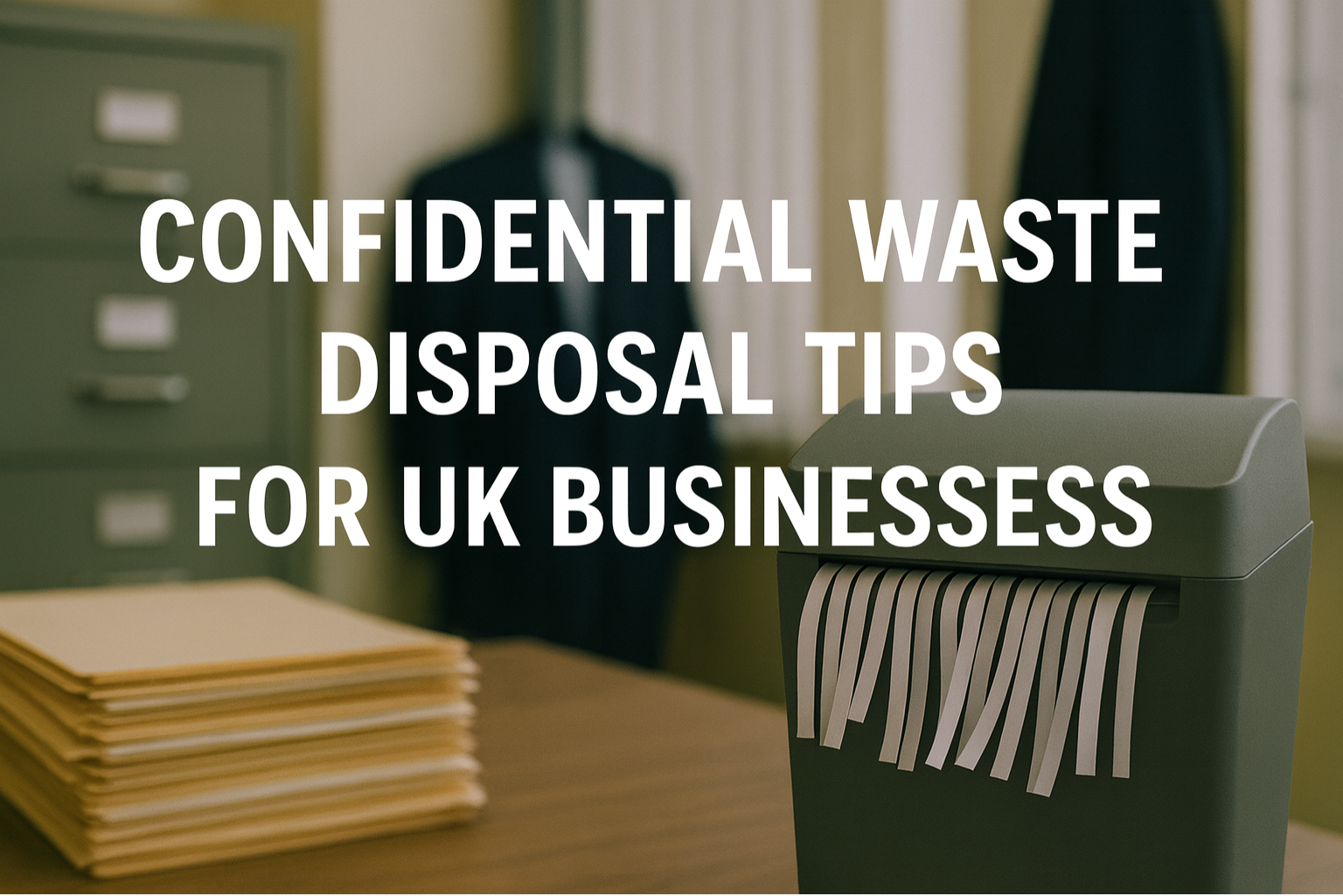 confidential waste disposal