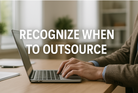 Recognize When to Outsource